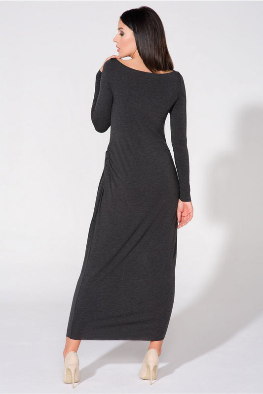  Sukienka Model T143 Dark Grey - Tessita 