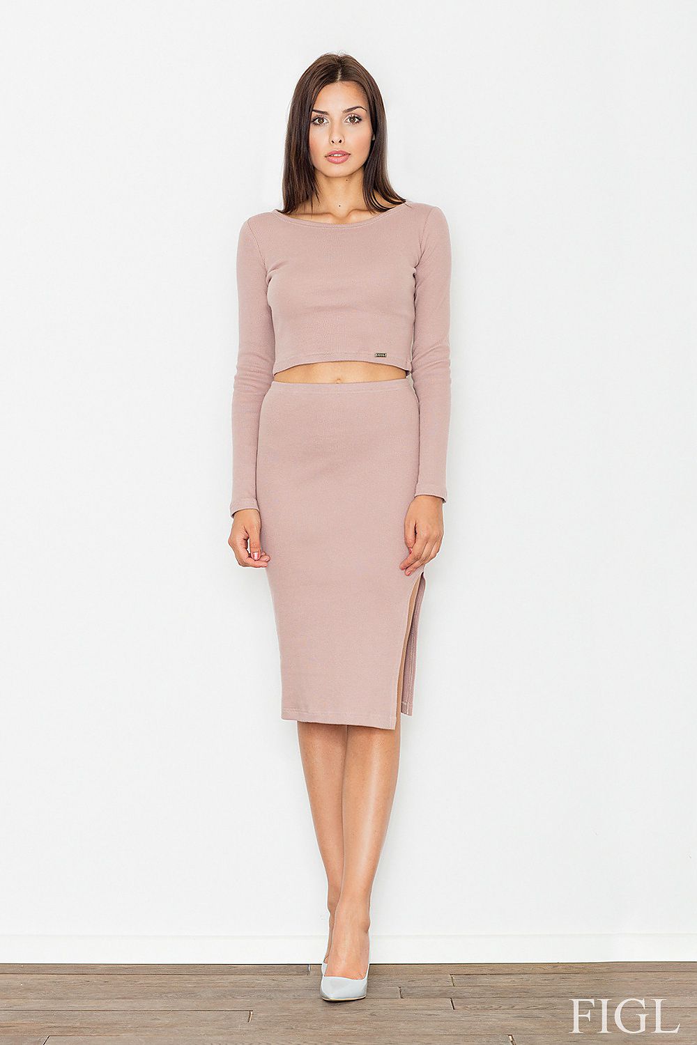  Spódnica Komplet Model M484 Pink - Figl 
