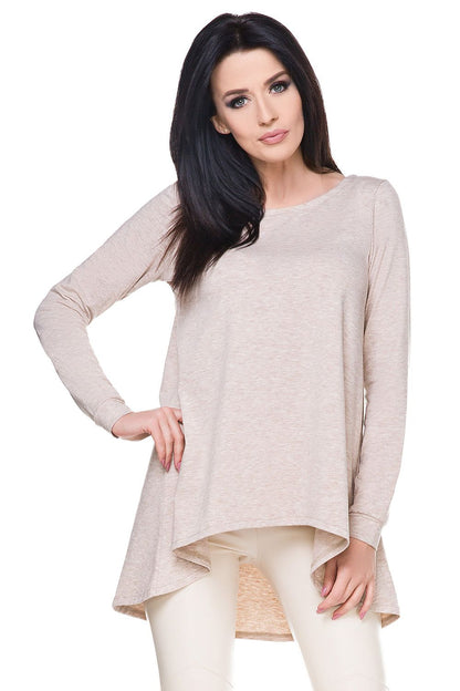   Tunika Model T174 Beige/Gold - Tessita 