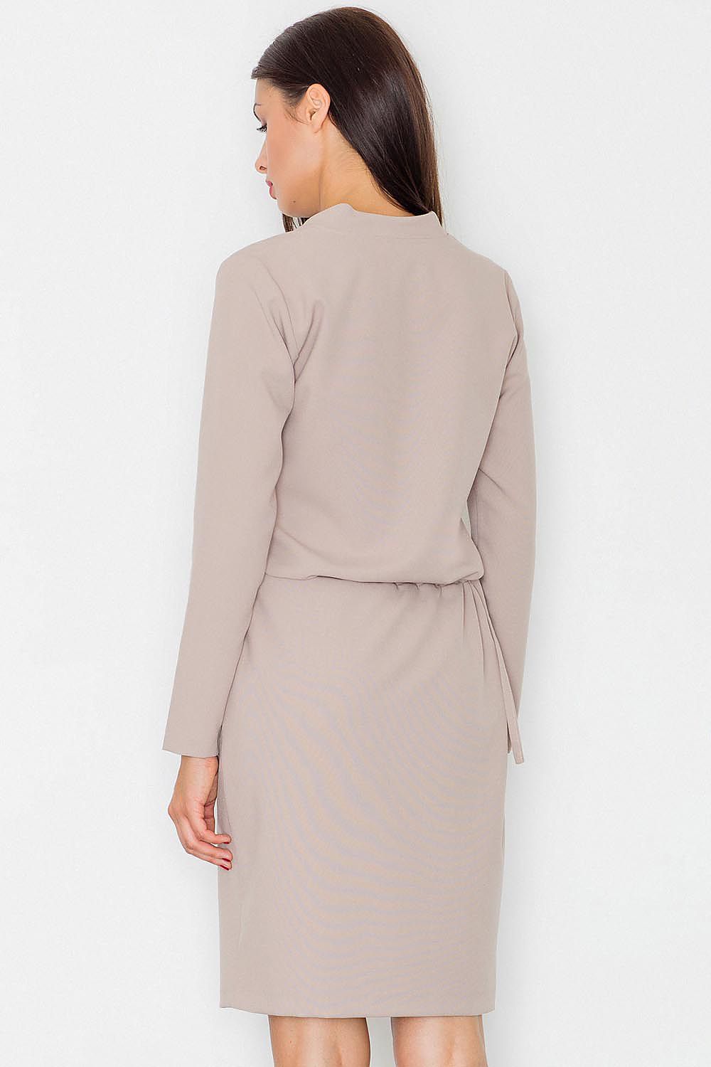  Sukienka Model M526 Beige - Figl 