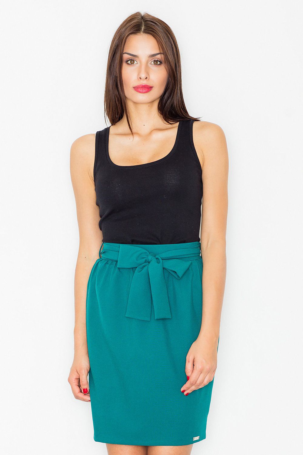  Spódnica Model M524 Green - Figl 