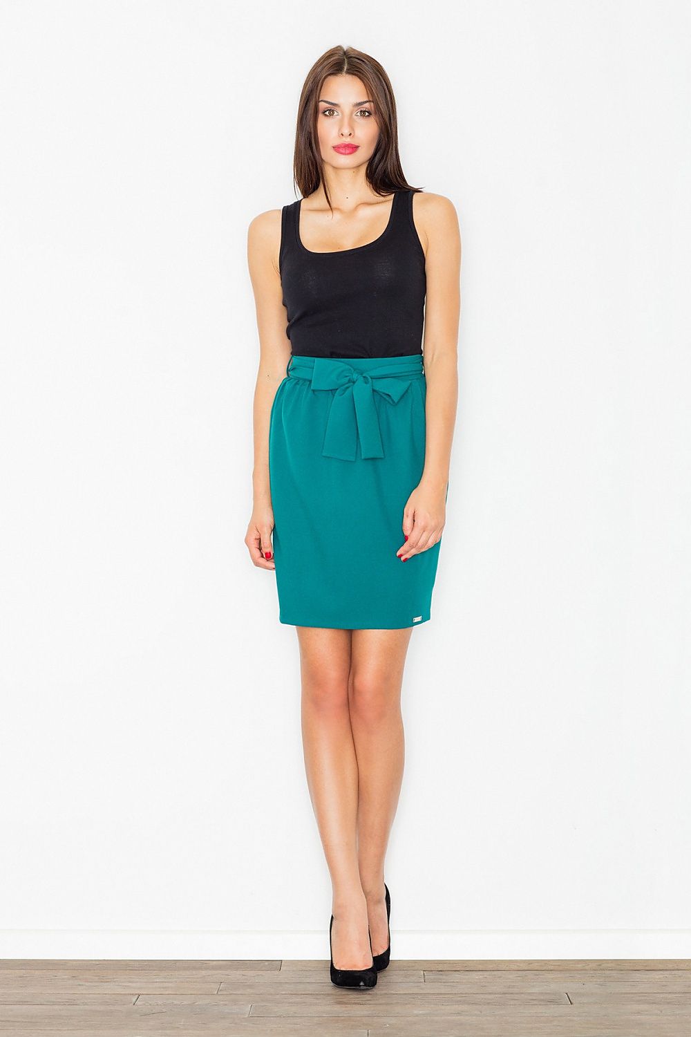  Spódnica Model M524 Green - Figl 