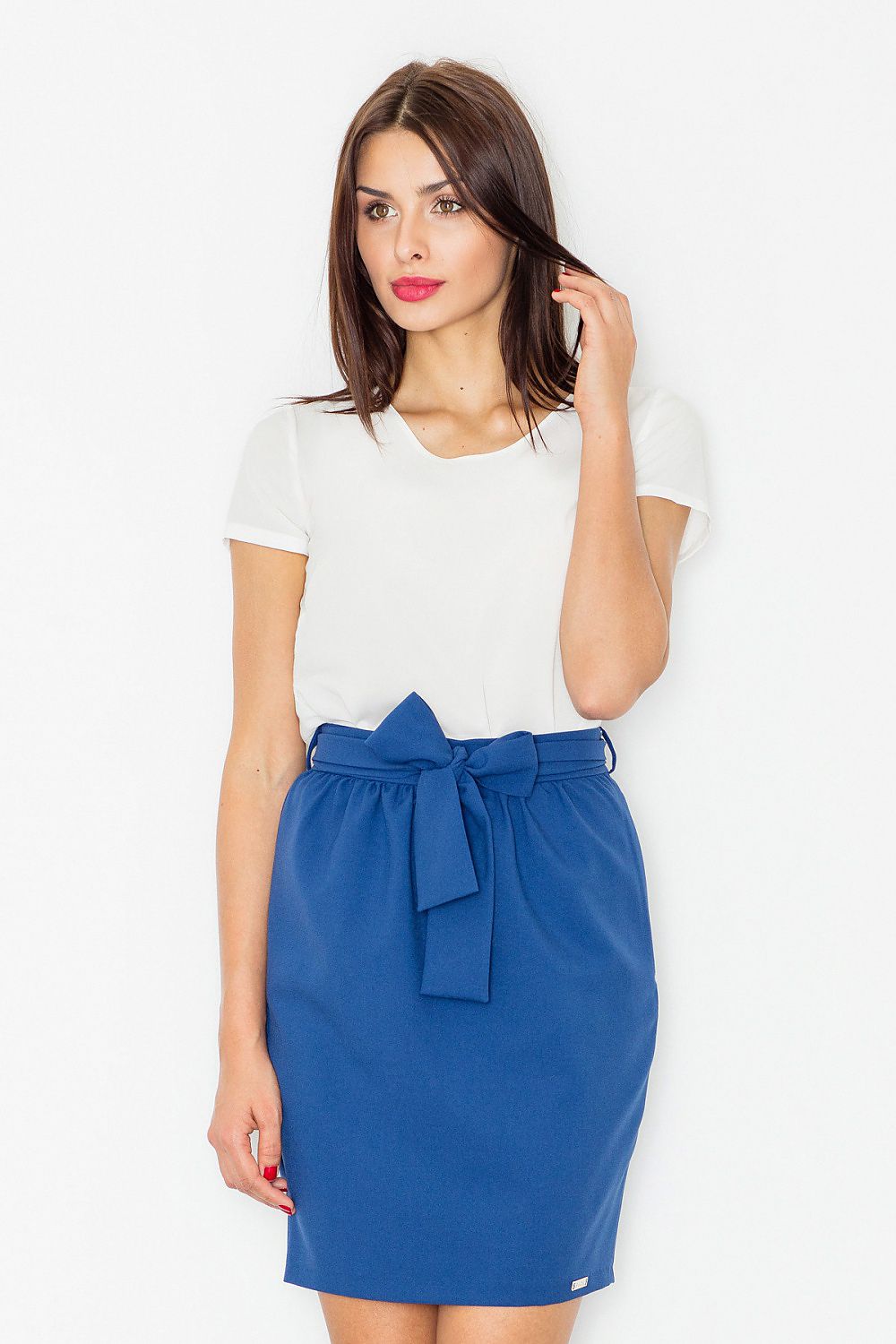  Spódnica Model M524 Navy - Figl 