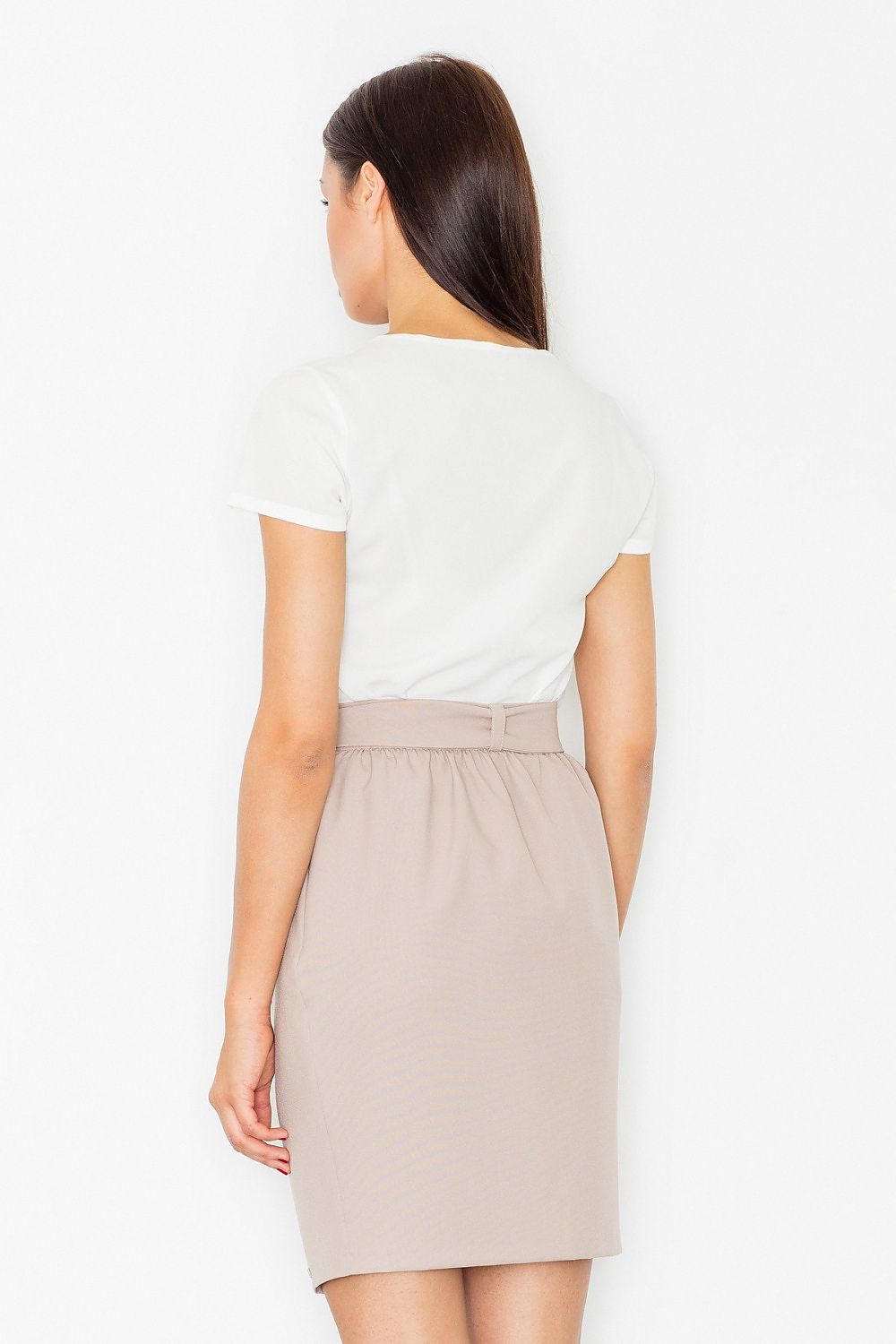  Spódnica Model M524 Beige - Figl 