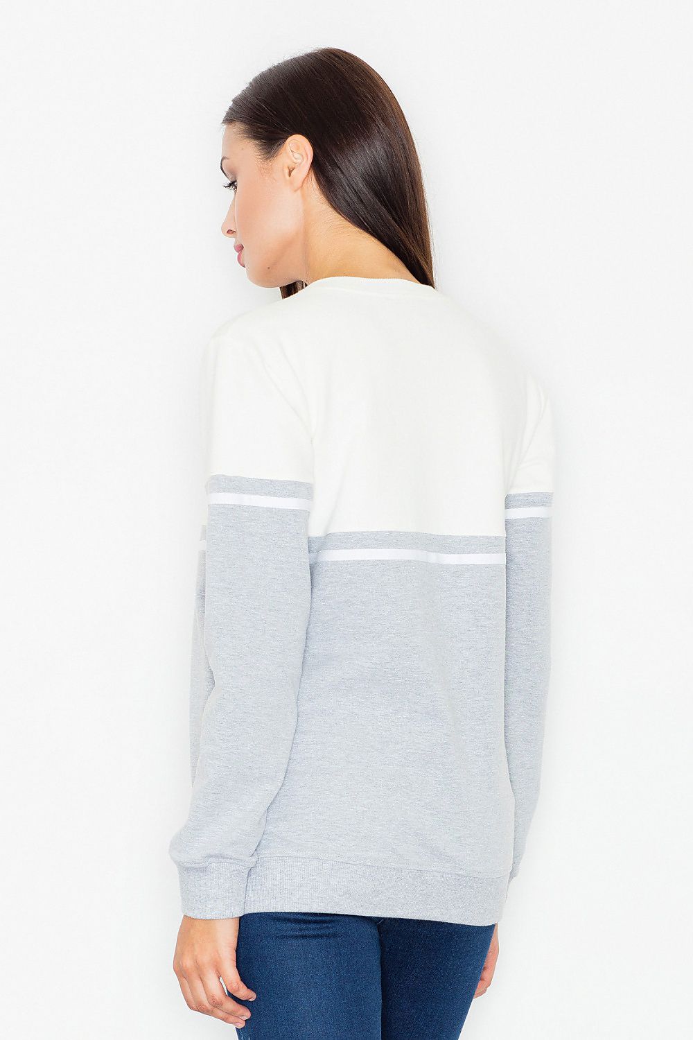   Bluza Damska Model M511 Grey/Ecru - Figl 