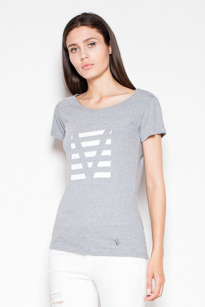   Bluzka Model VT083 Grey - Venaton 