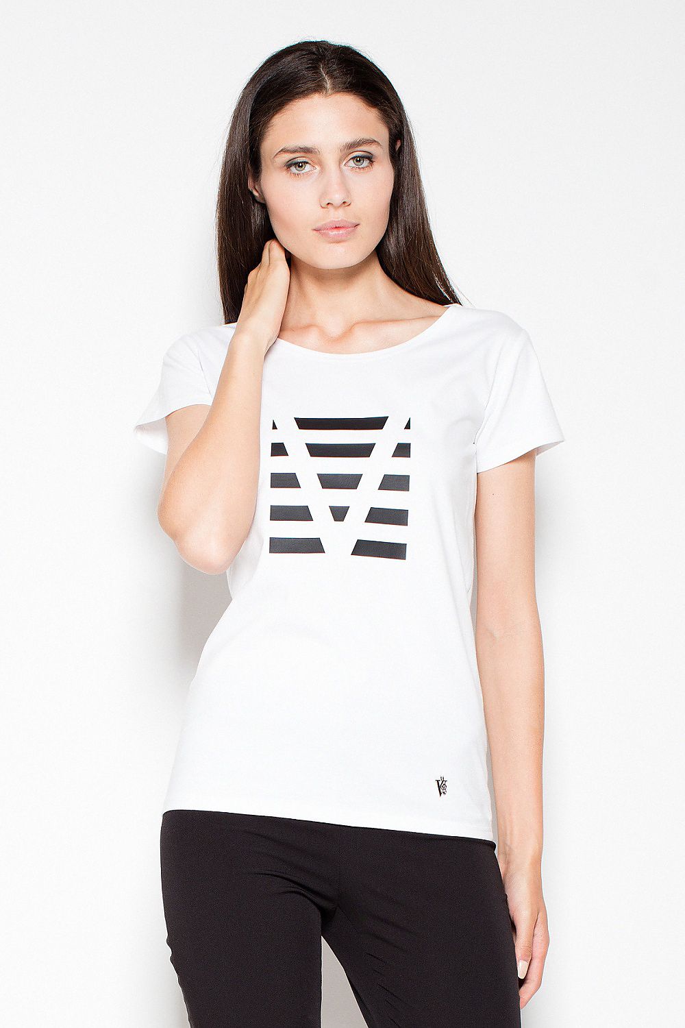   Bluzka Model VT083 White - Venaton 