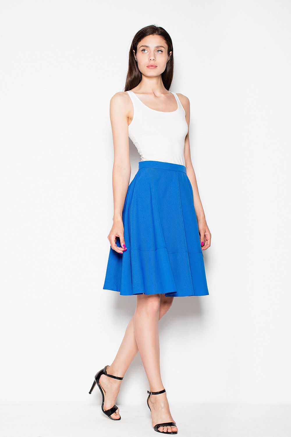  Spódnica Model VT051 Blue - Venaton 