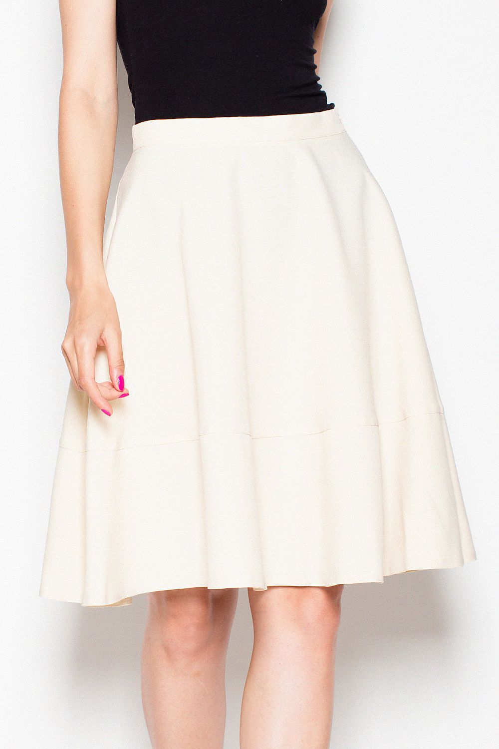  Spódnica Model VT051 Beige - Venaton 