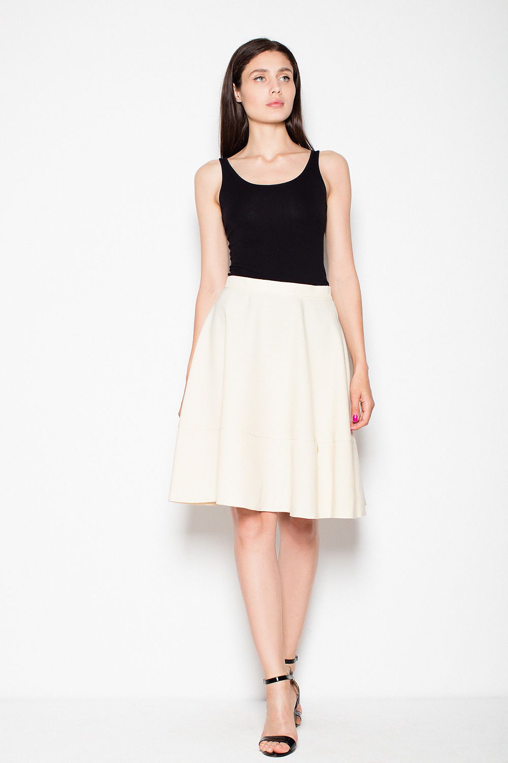  Spódnica Model VT051 Beige - Venaton 