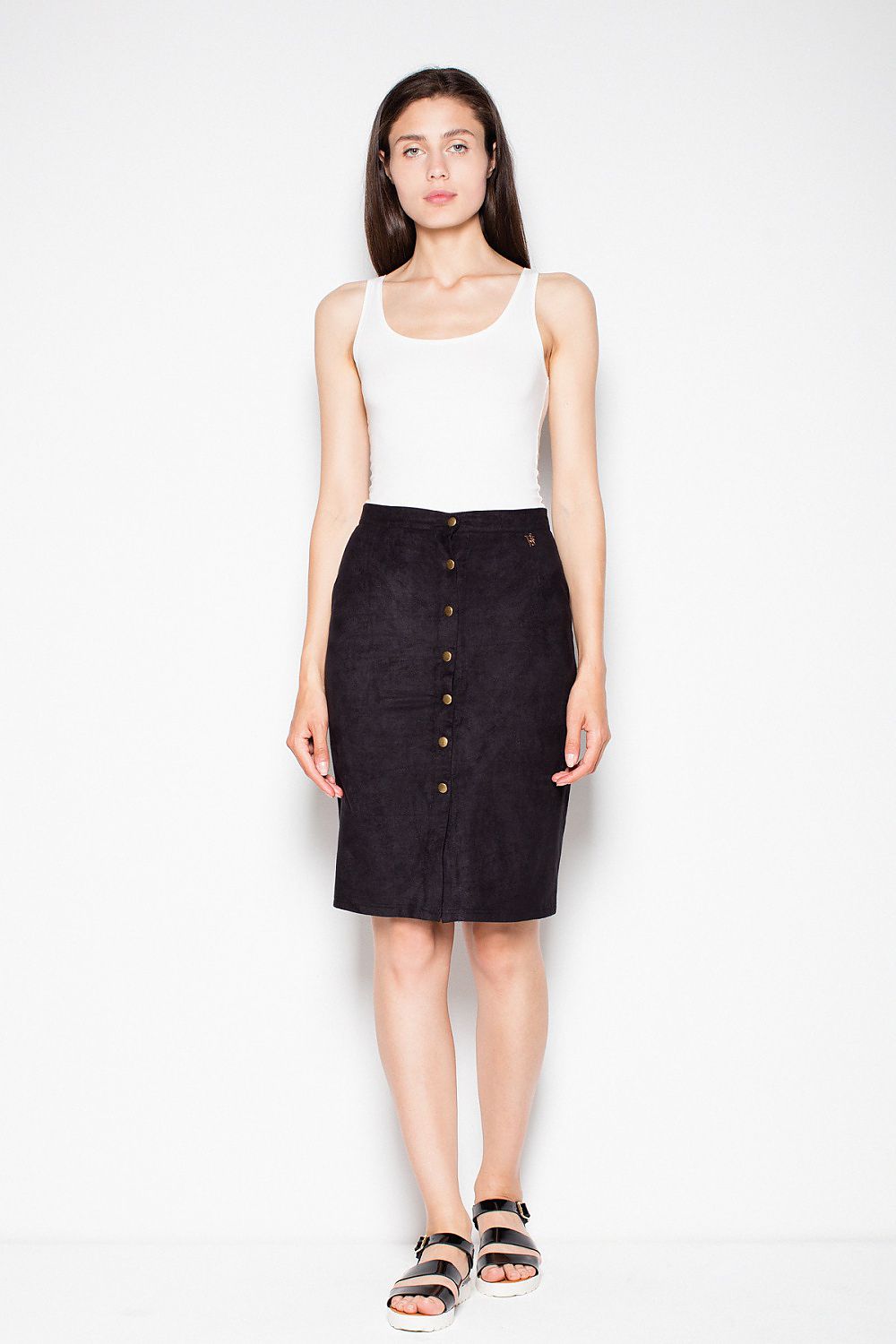  Spódnica Model VT049 Black - Venaton 
