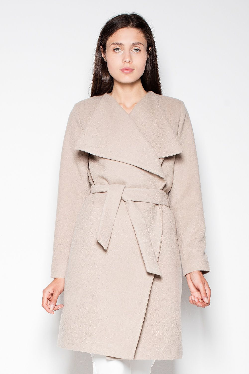   Płaszcz Damski Model VT041 Beige - Venaton 