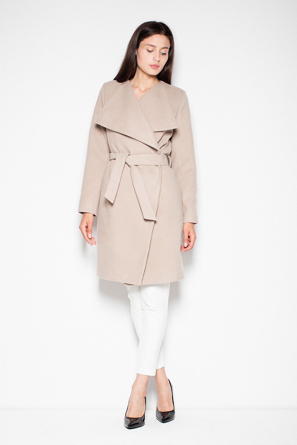   Płaszcz Damski Model VT041 Beige - Venaton 
