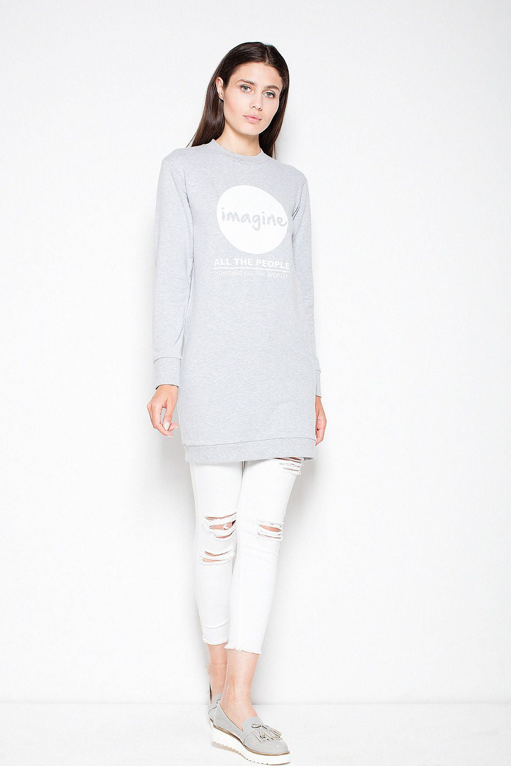   Bluza Damska Model VT015 Grey - Venaton 