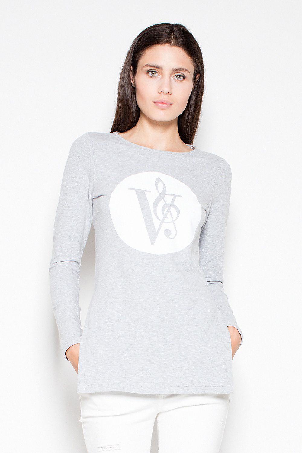   Bluza Damska Model VT014 Grey - Venaton 