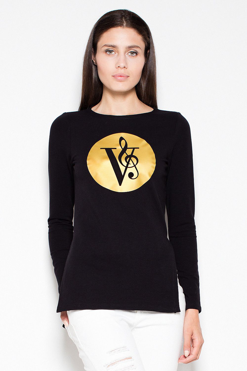   Bluza Damska Model VT014 Black - Venaton 