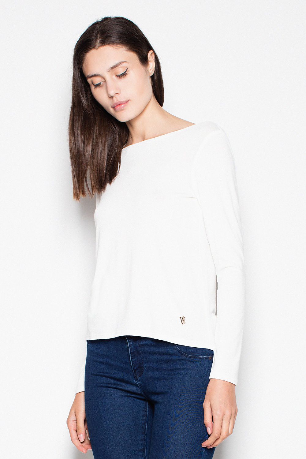   Bluzka Model VT010 Ecru - Venaton 