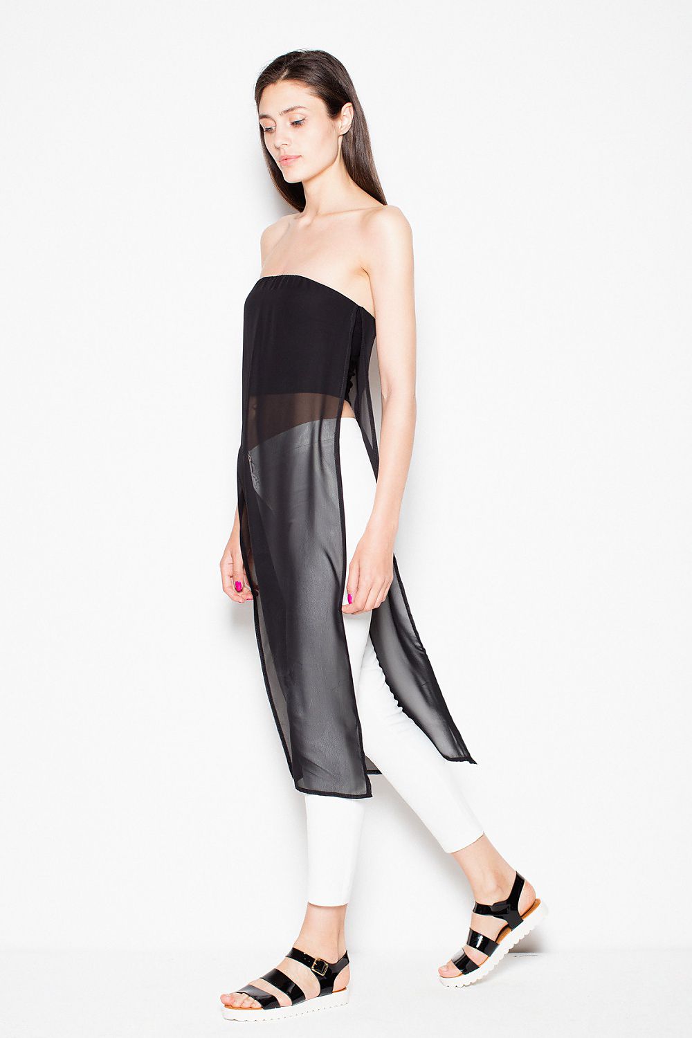  Koszulka Top Model VT004 Black - Venaton 