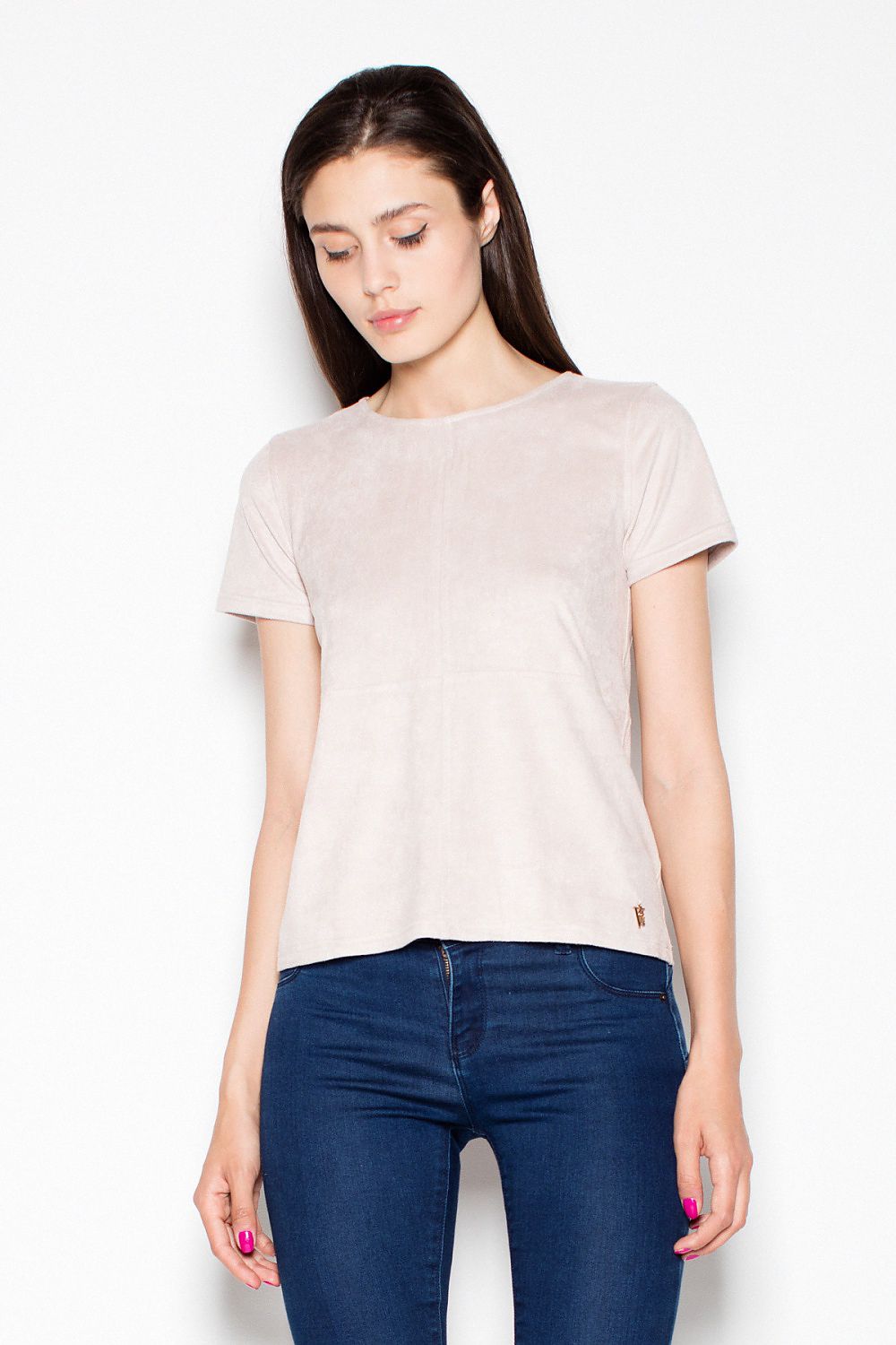   Bluzka Model VT003 Beige - Venaton 