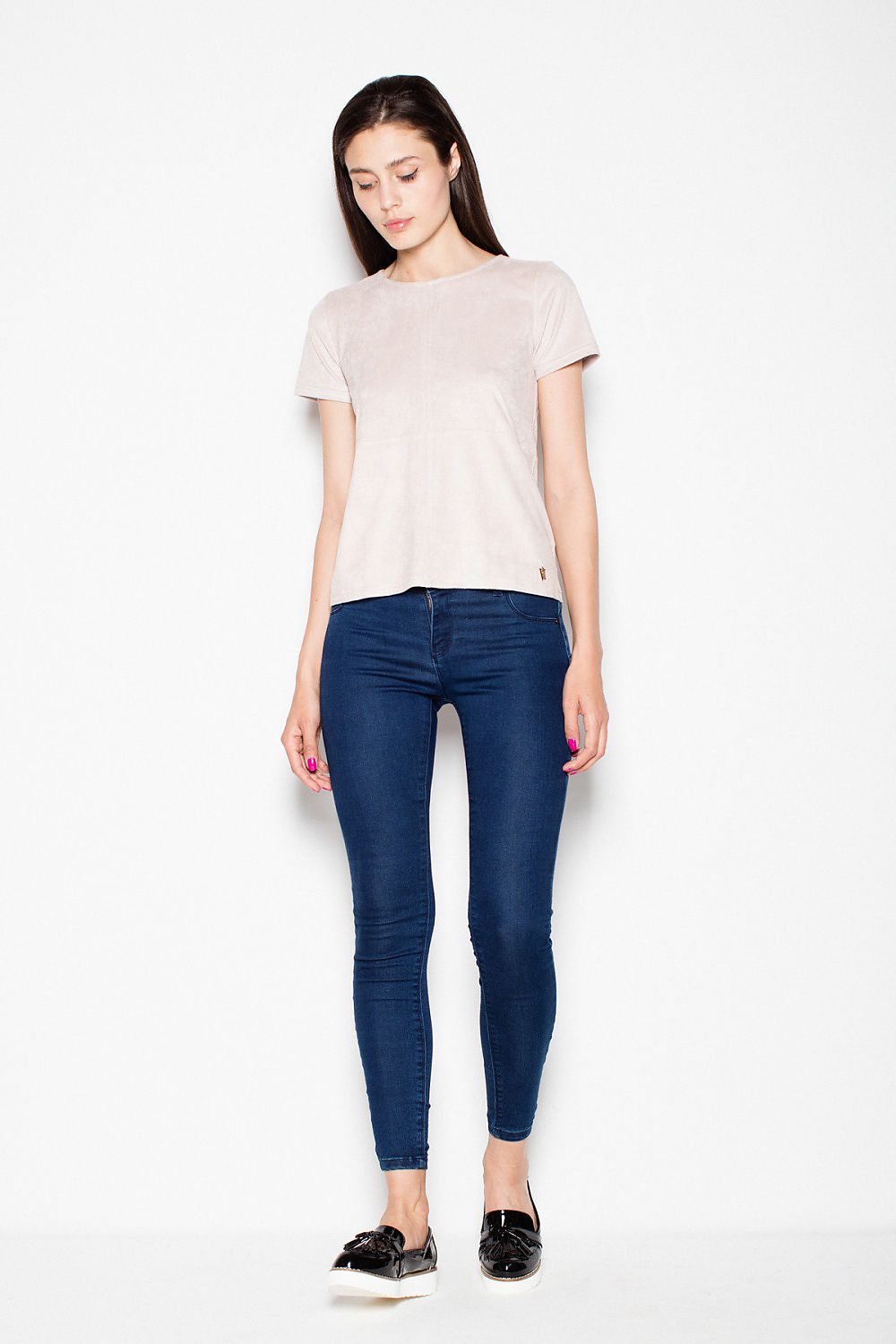   Bluzka Model VT003 Beige - Venaton 