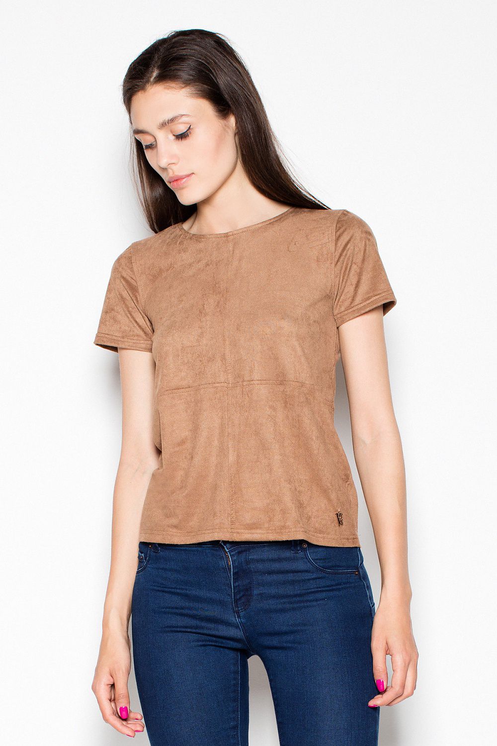   Bluzka Model VT003 Brown - Venaton 