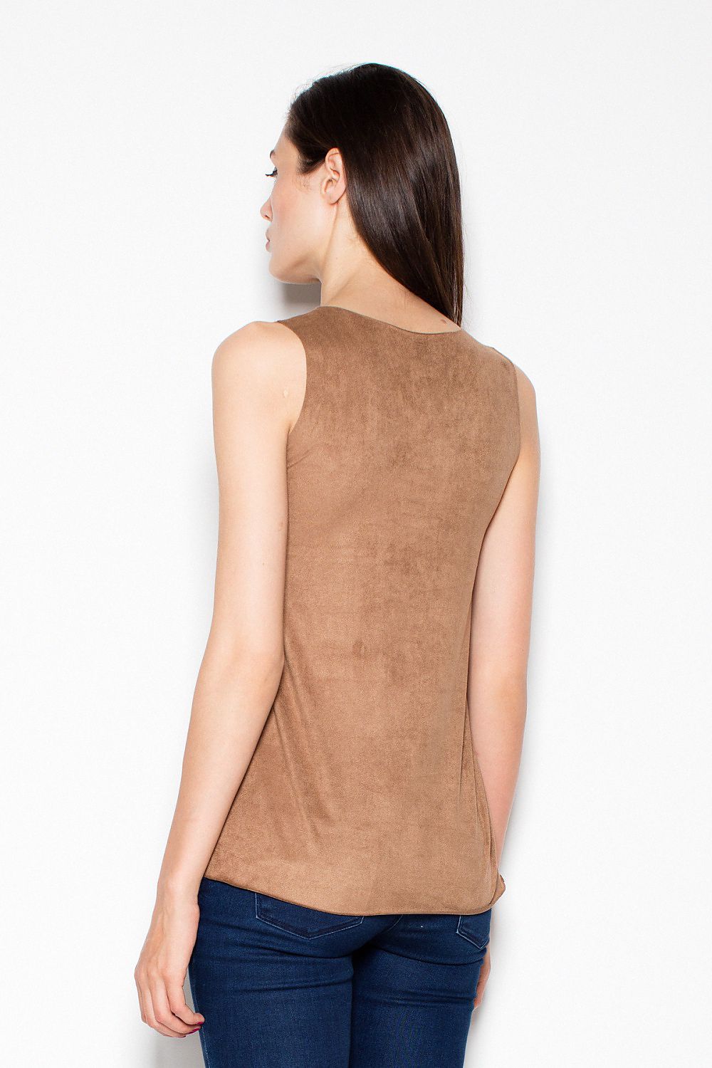  Koszulka Top Model VT001 Brown - Venaton 