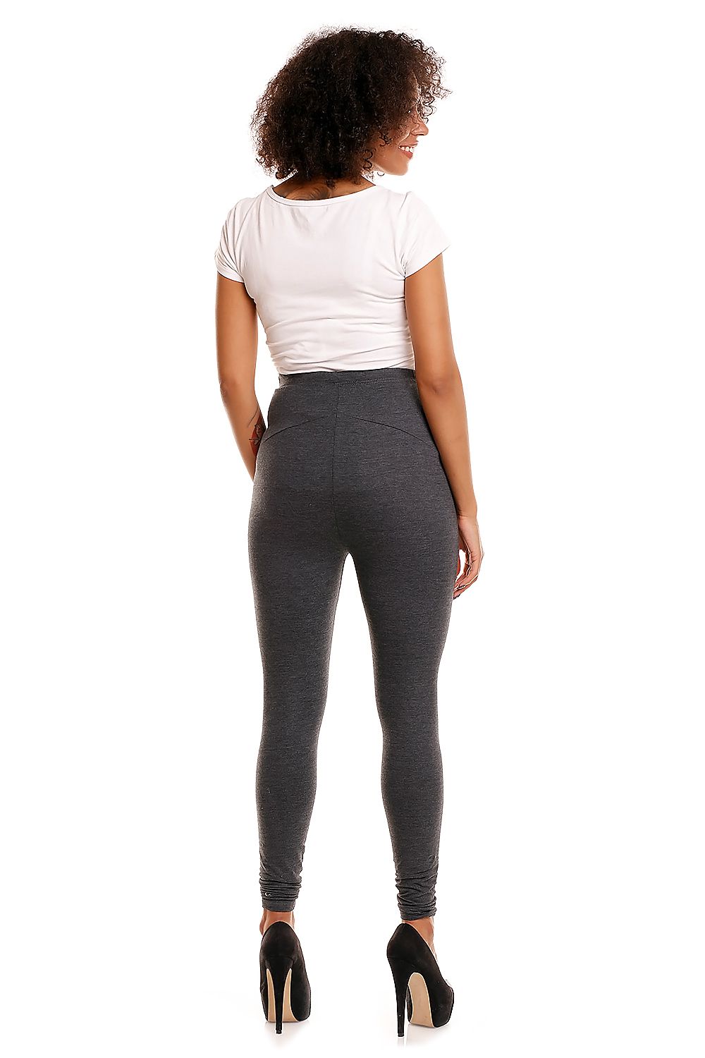 Legginsy Light Gray - PeeKaBoo — szara — Legginsy — EldoradoShop