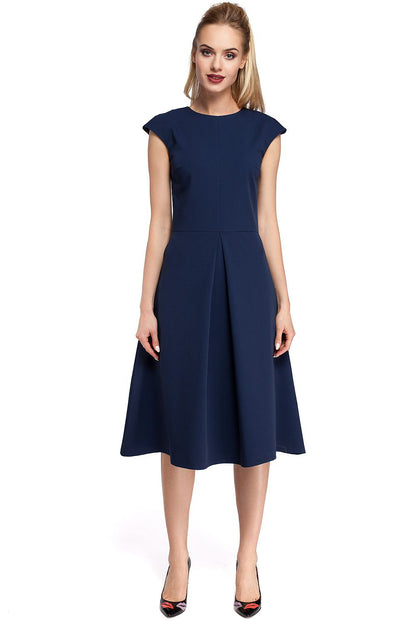  Sukienka Model MOE296 Navy - Moe 