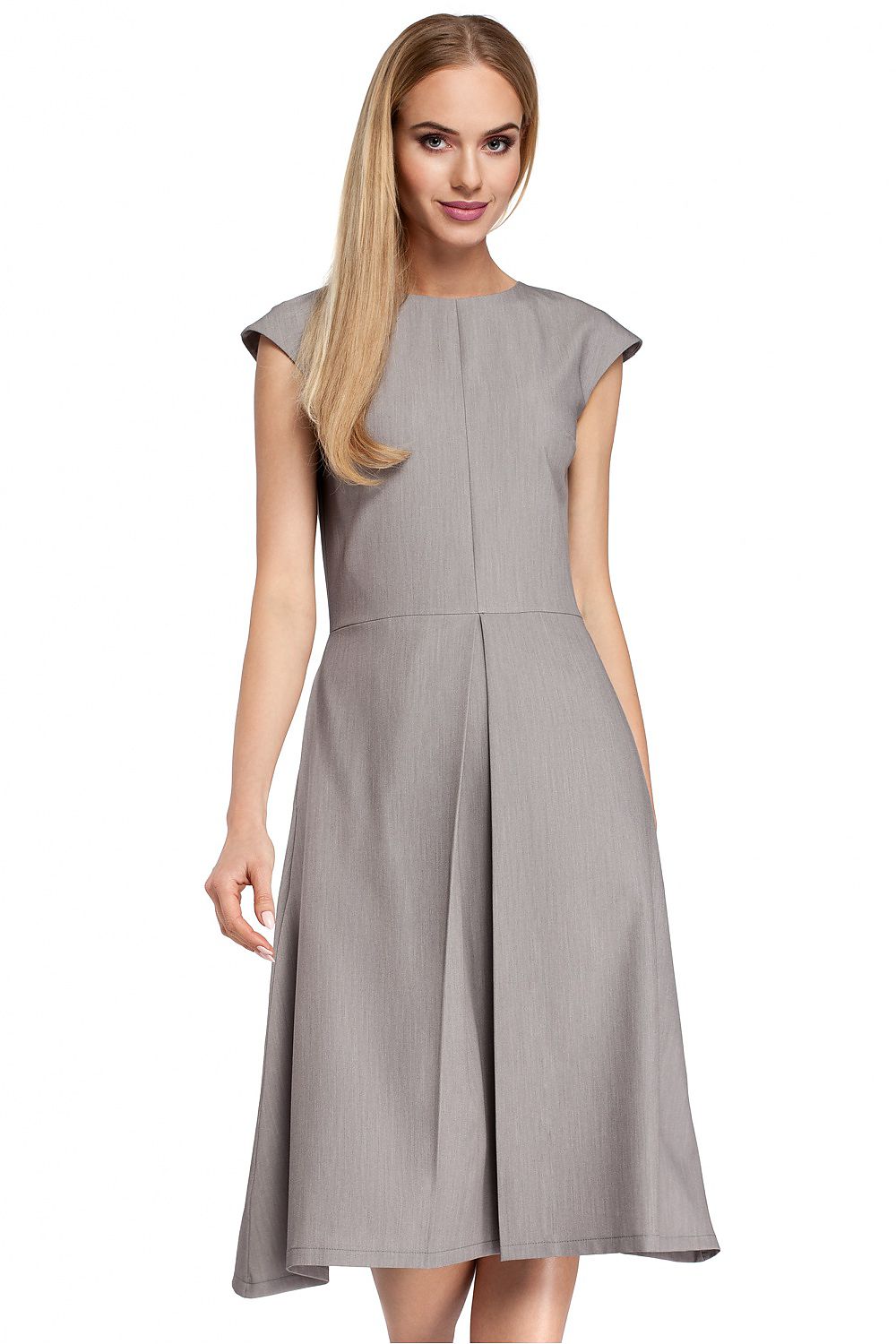  Sukienka Model MOE296 Grey - Moe 