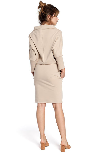  Sukienka Model B032 Beige - BeWear 