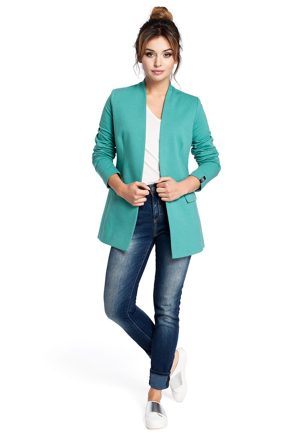   Żakiet Model B030 Green - BeWear 