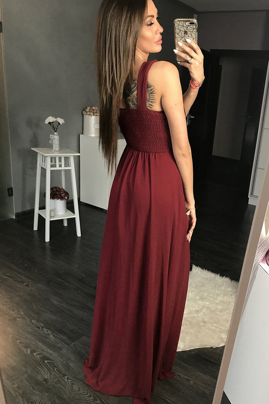  Sukienka Wieczorowa Model 17775 Oberżyna - YourNewStyle 