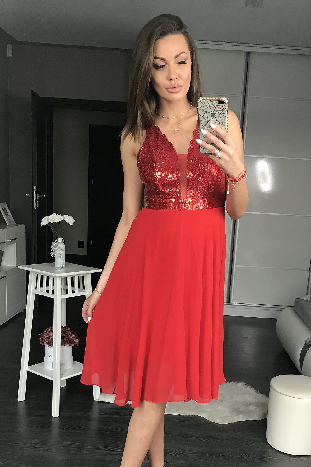  Sukienka Model 17805 Red - YourNewStyle 