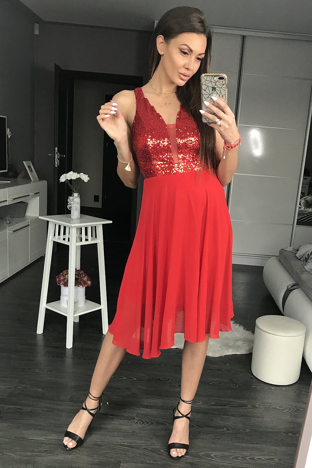  Sukienka Model 17805 Red - YourNewStyle 