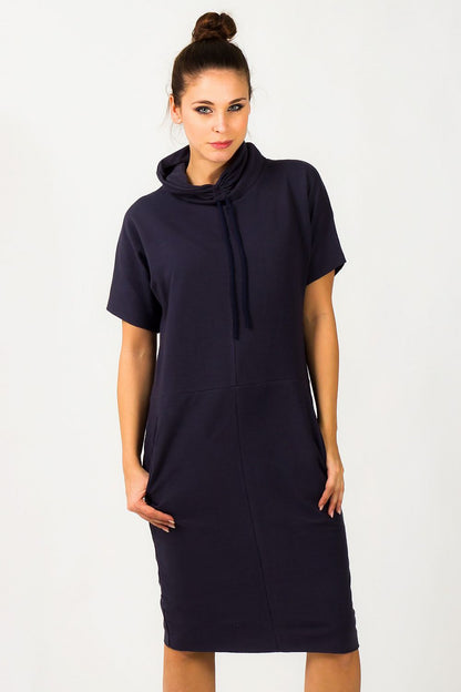  Sukienka Model Irmina 4 Navy - Tessita 