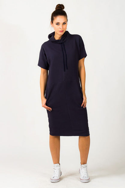  Sukienka Model Irmina 4 Navy - Tessita 