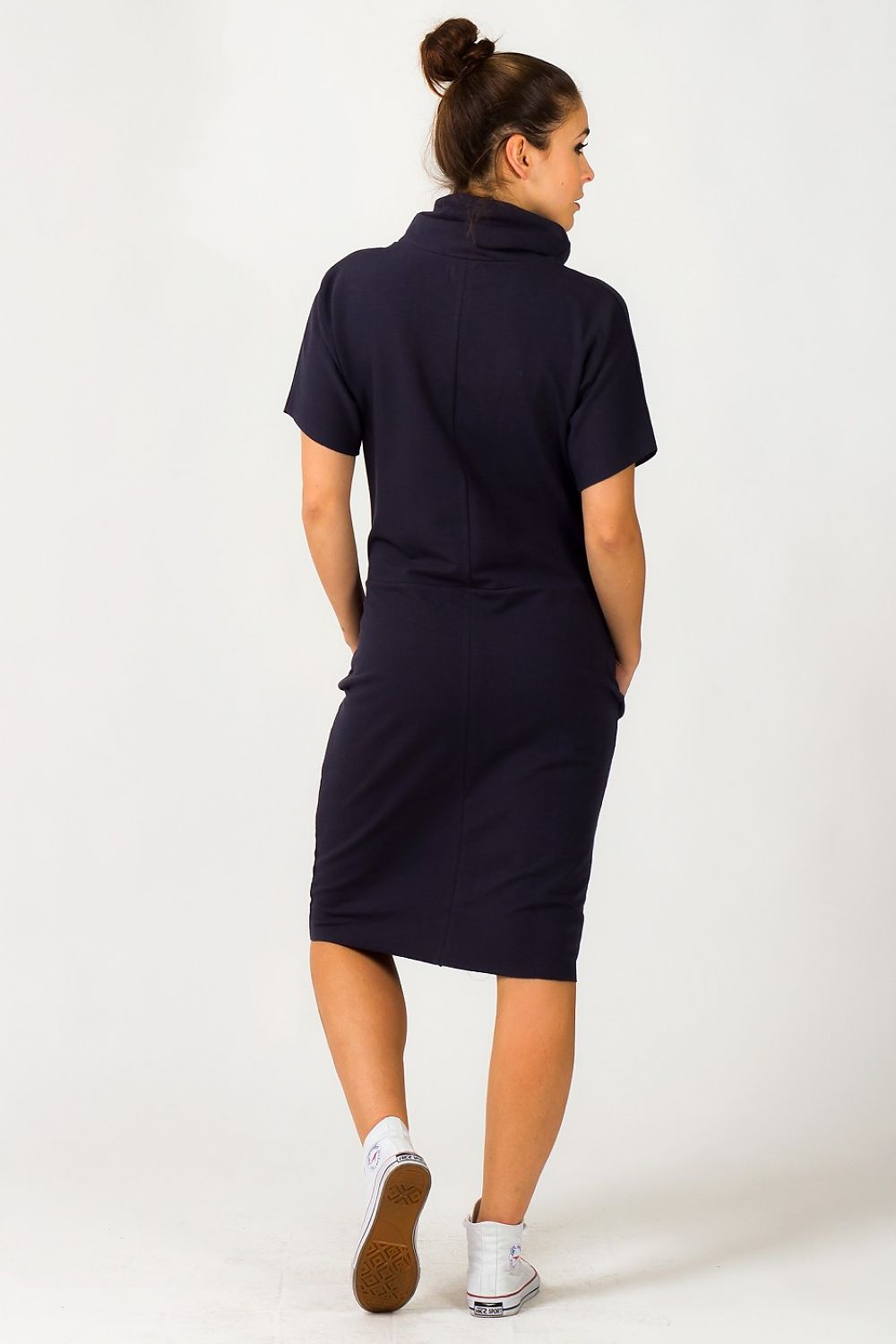  Sukienka Model Irmina 4 Navy - Tessita 