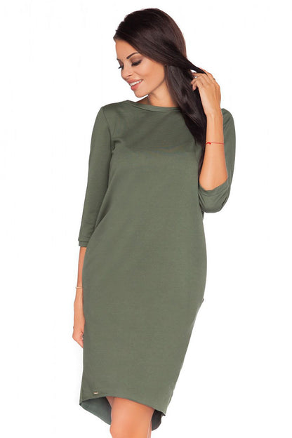  Sukienka Model Halina 5 Green - Tessita 