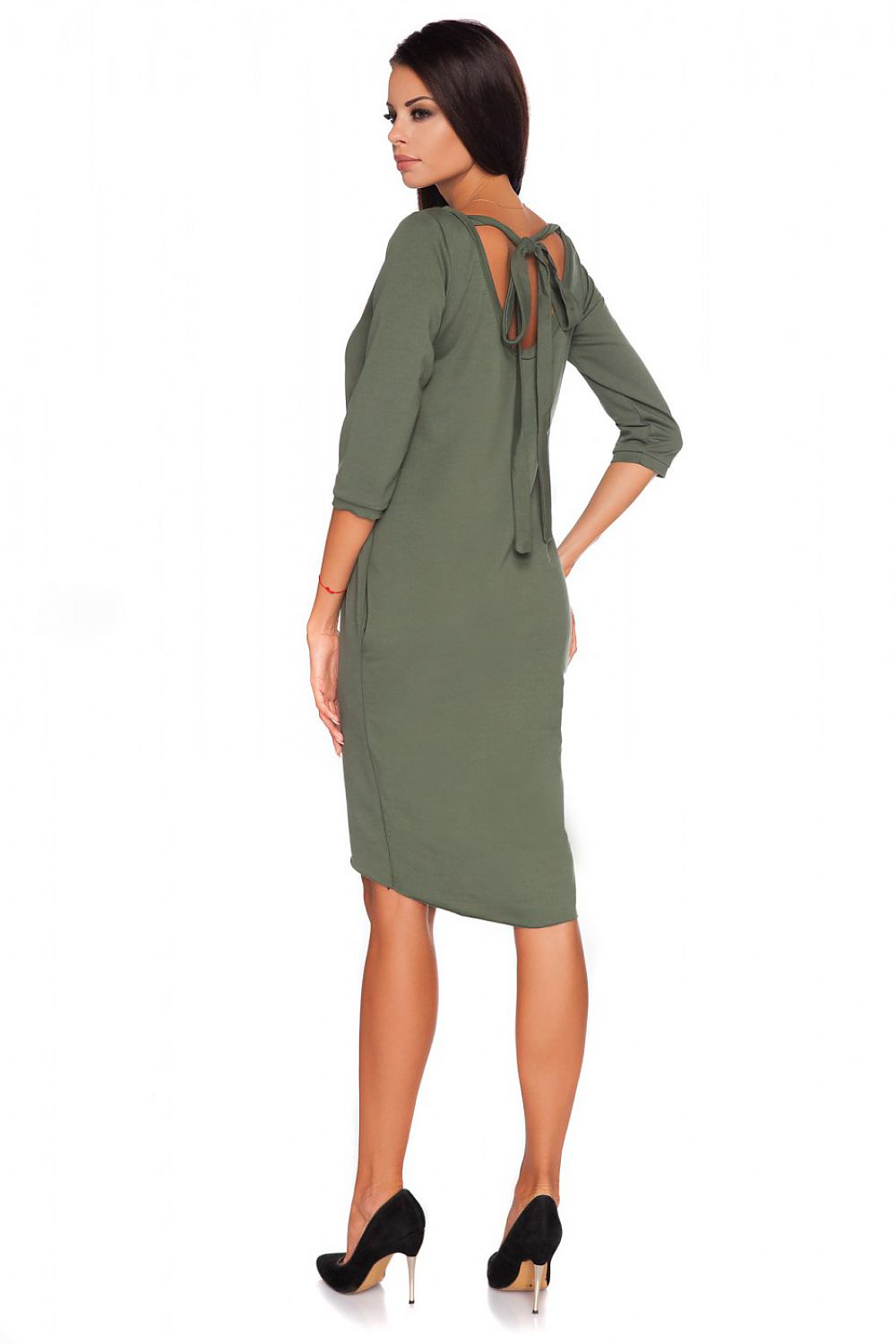  Sukienka Model Halina 5 Green - Tessita 