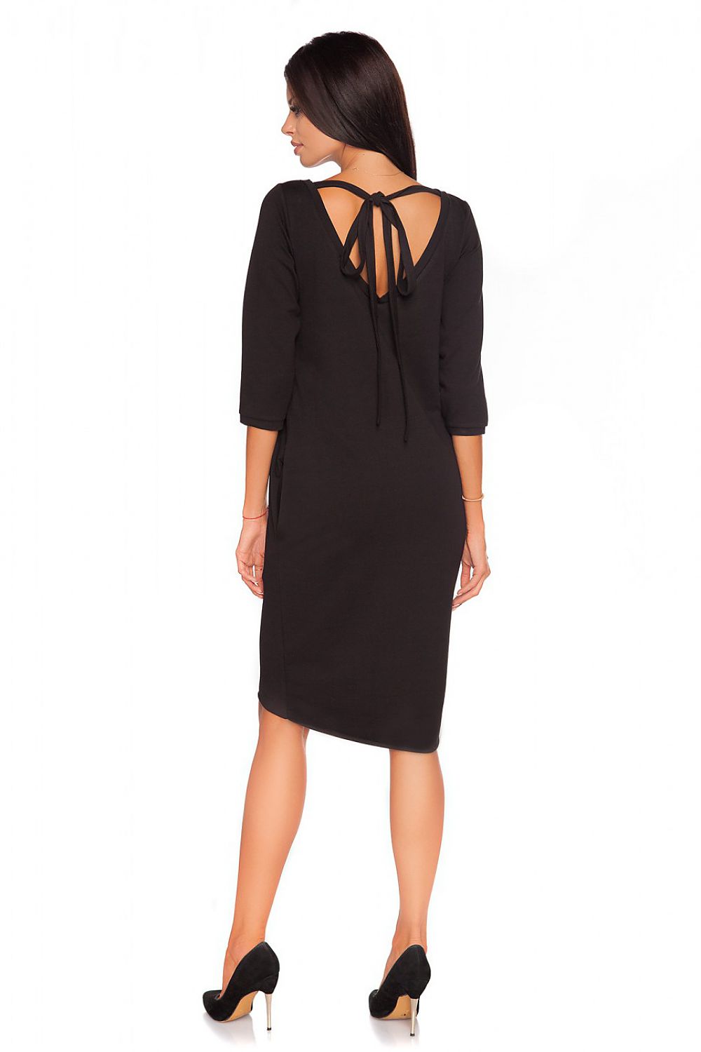  Sukienka Model Halina 1 Black - Tessita 