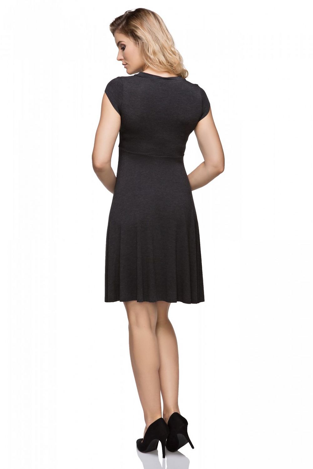  Sukienka Model T146/1 Bis Dark Grey - Tessita 