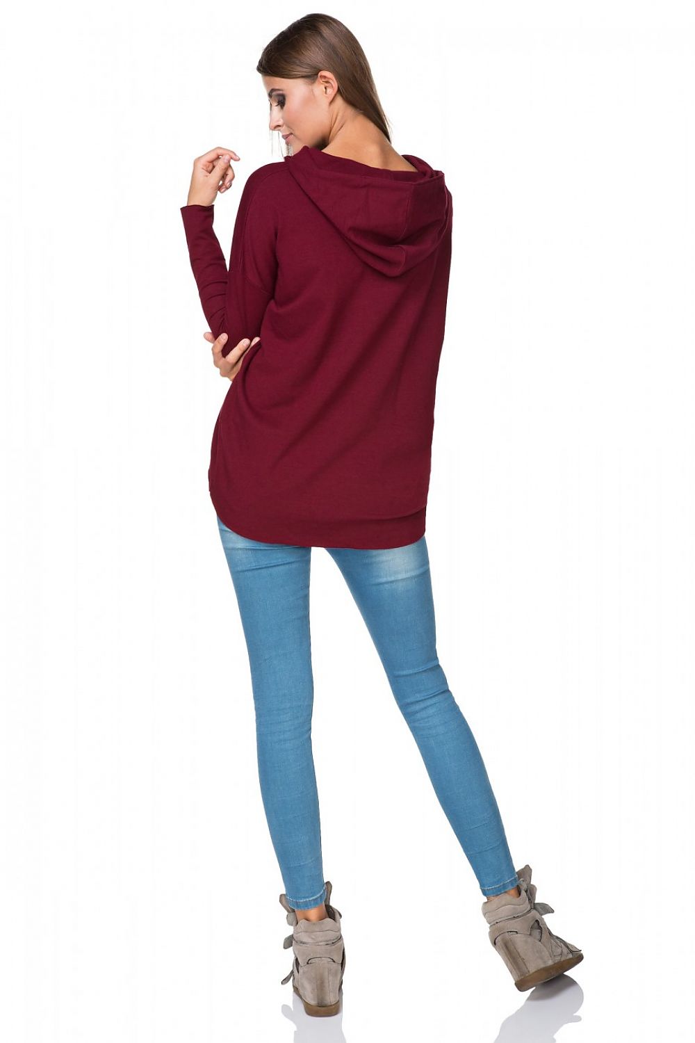   Bluza Damska Model T190/4 Bordo - Tessita 