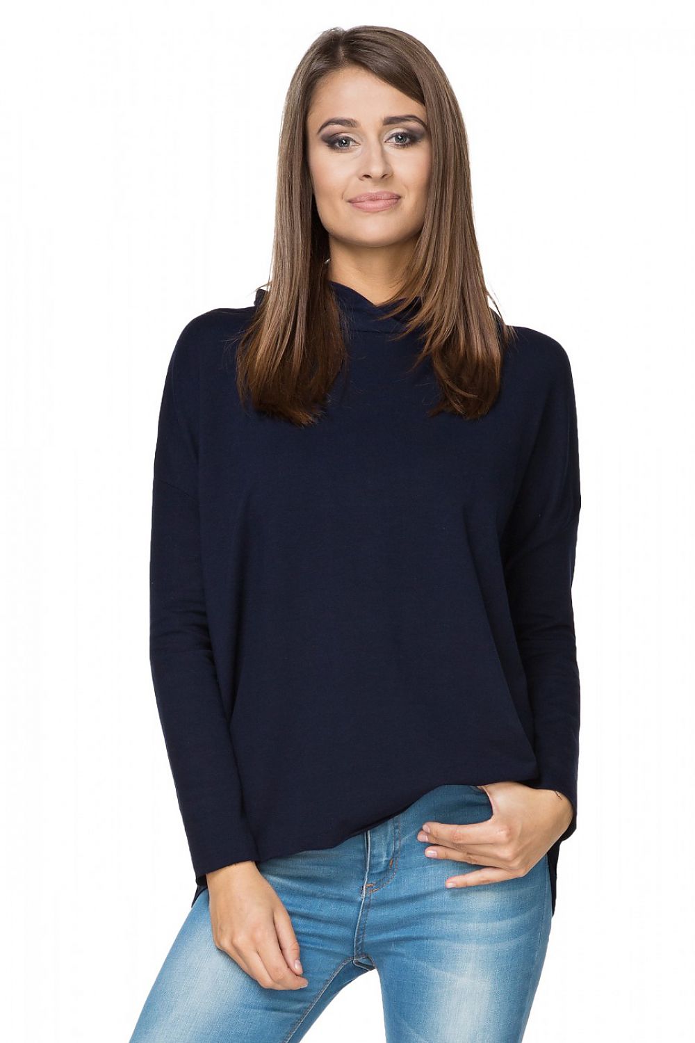   Bluza Damska Model T190/3 Navy - Tessita 