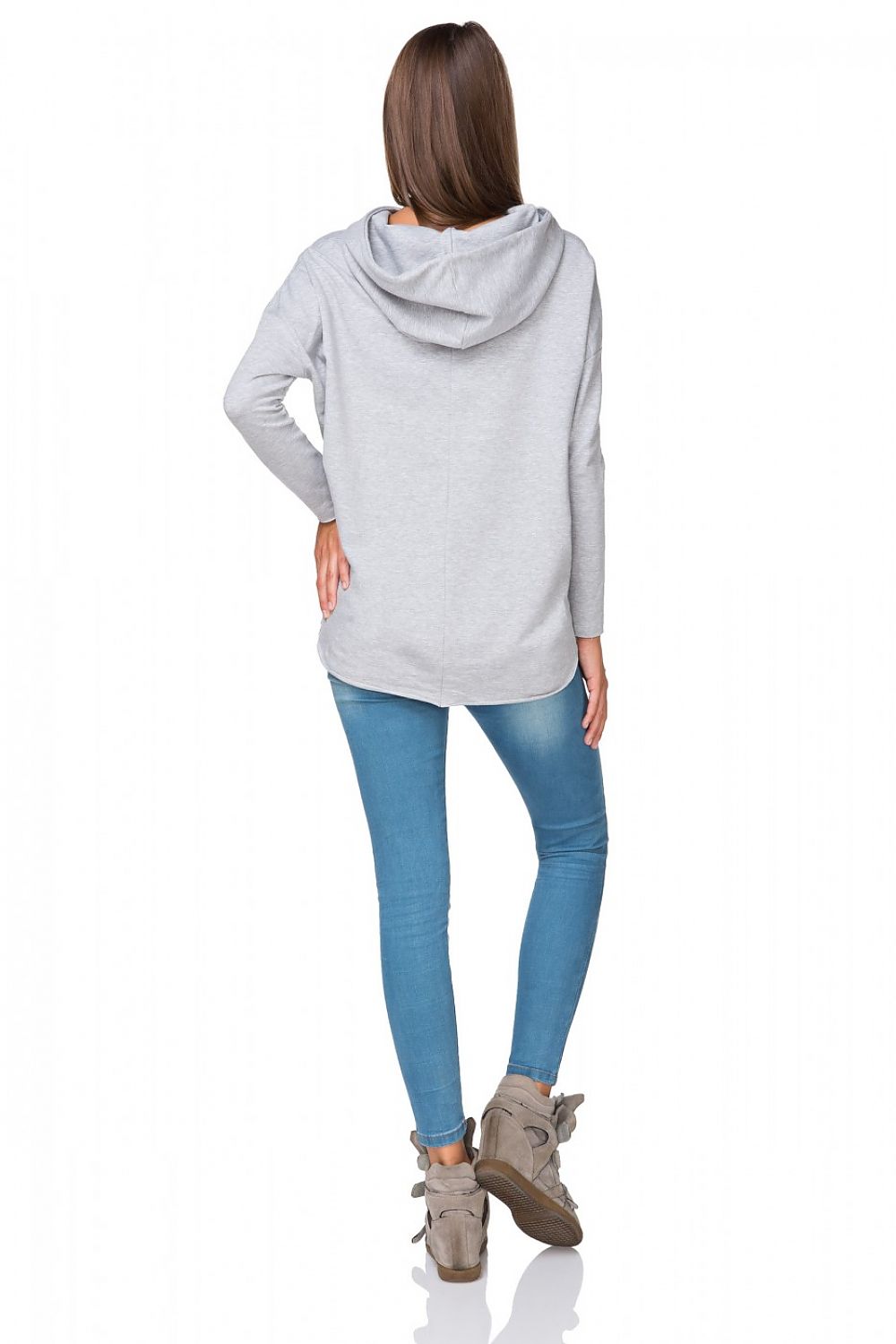   Bluza Damska Model T190/2 Light Grey - Tessita 
