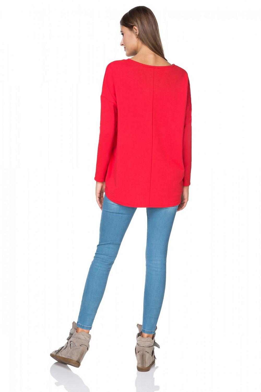   Bluza Damska Model T189/5 Red - Tessita 