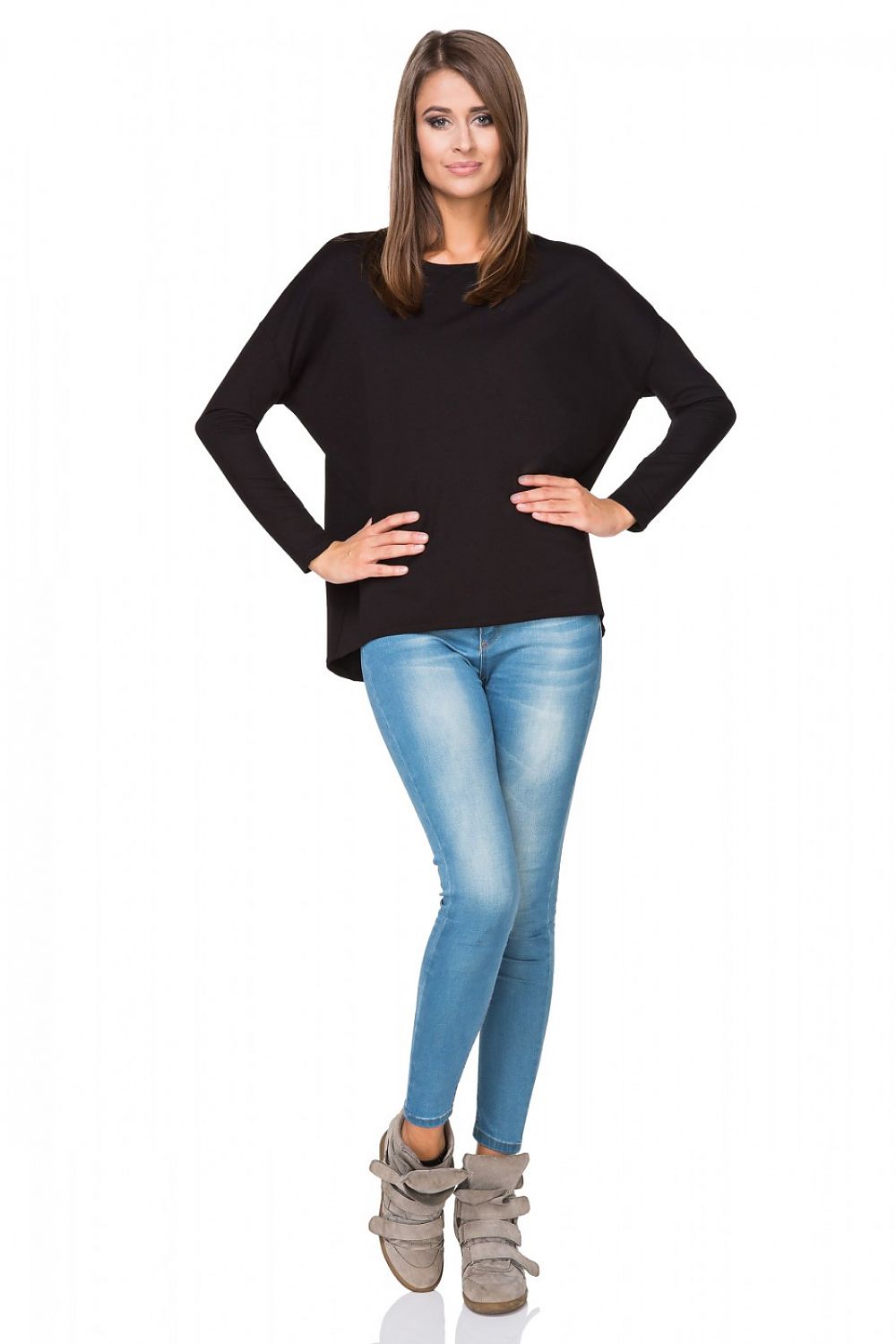   Bluza Damska Model T189/1 Black - Tessita 