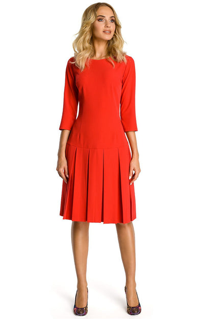  Sukienka Model MOE336 Red - Moe 