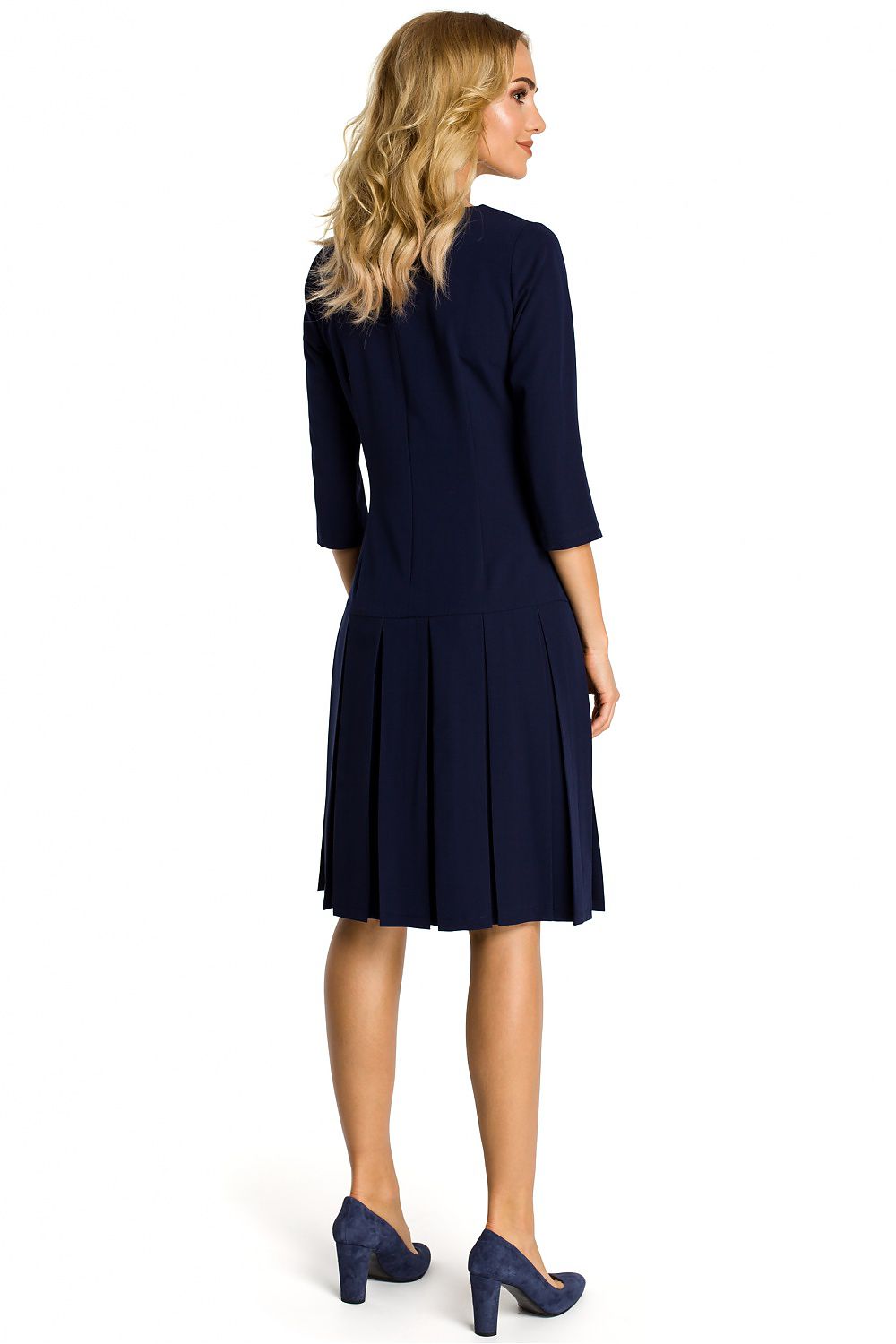  Sukienka Model MOE336 Navy - Moe 