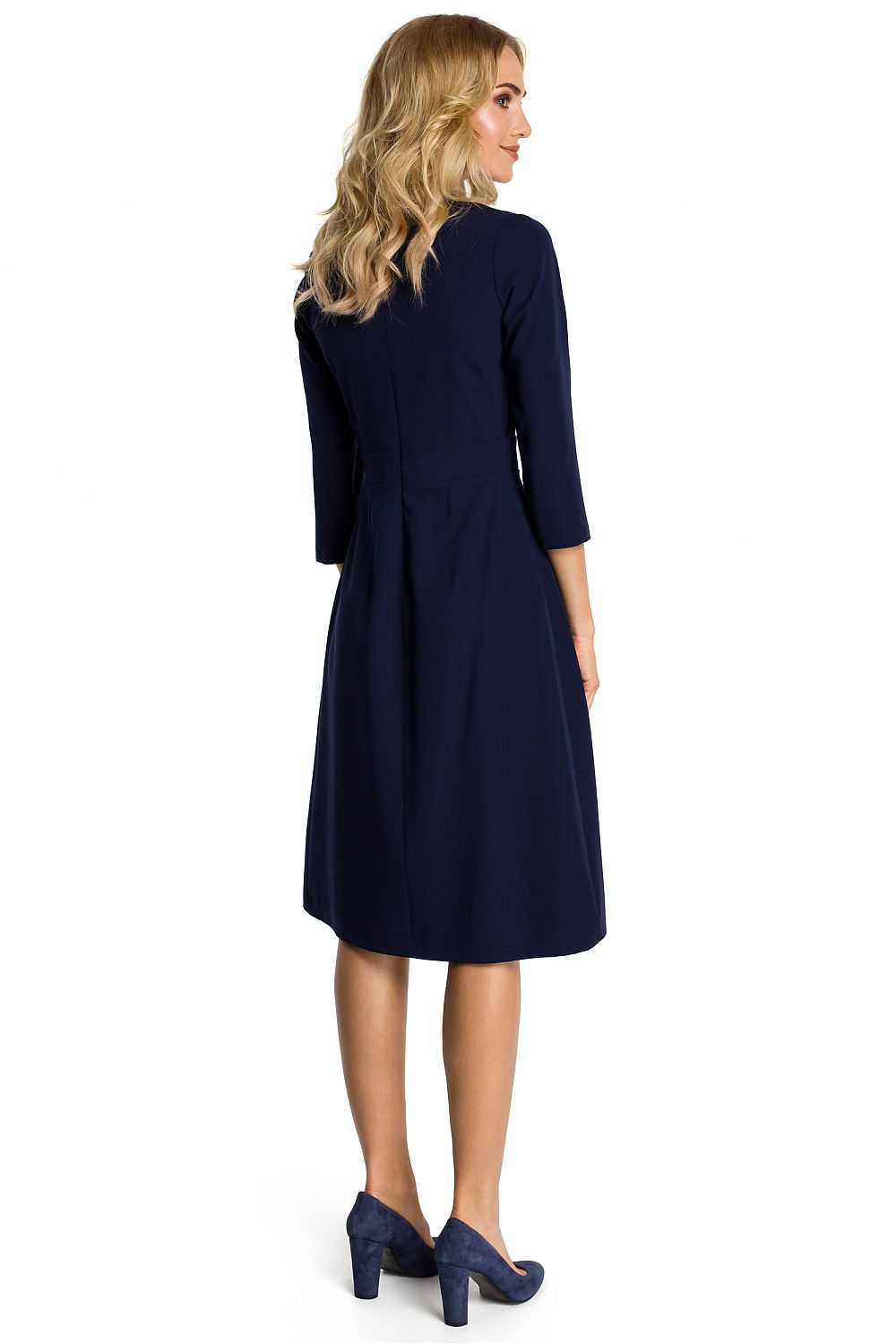  Sukienka Model MOE335 Navy - Moe 