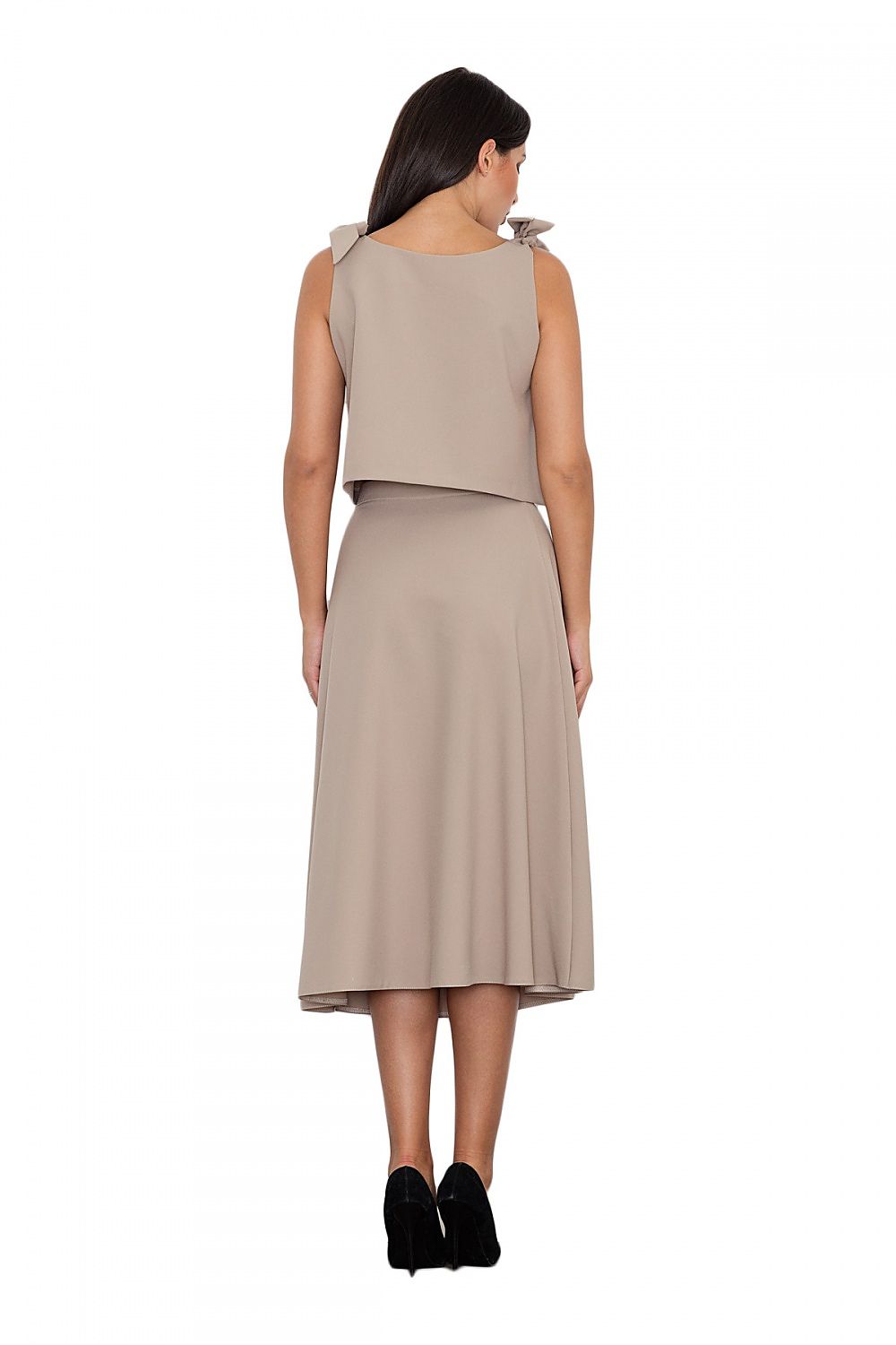  Spódnica Komplet Model M578 Beige - Figl 